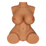 Britney 2.0 27.3LB Tantaly half-body doll with lifelike soft breasts and realistic curves.