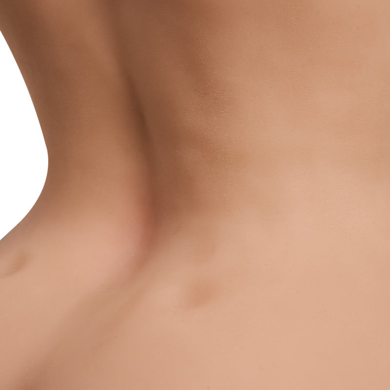 Britney 2.0 27.3LB Tantaly half-body doll with lifelike soft breasts and realistic curves.