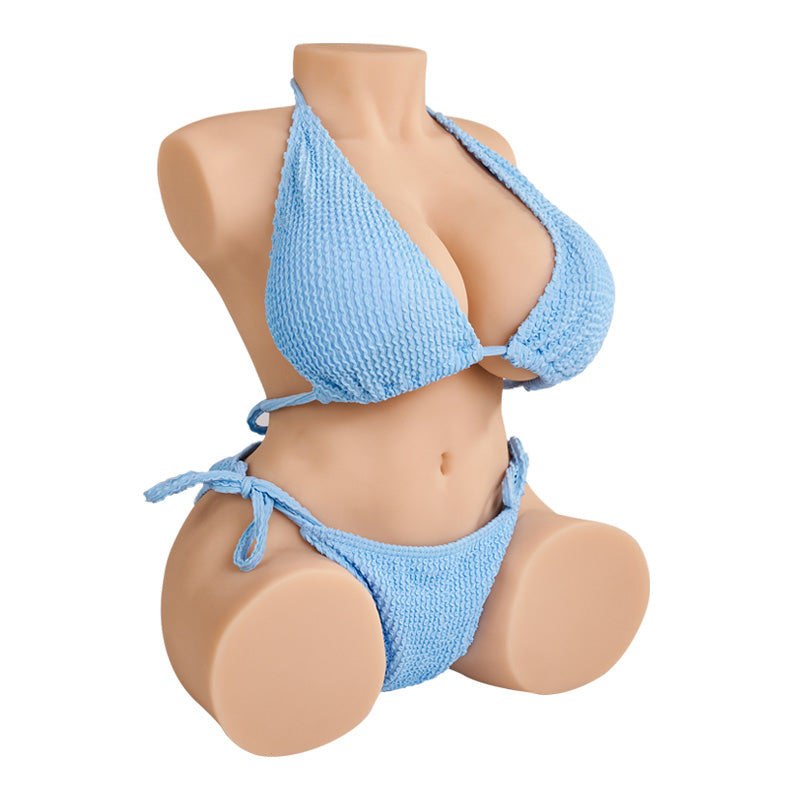 Britney 2.0 27.3LB Tantaly half-body doll with lifelike soft breasts and realistic curves.