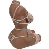 Life-size Aurora 2.0 anime sex doll by Tantaly with slim body, realistic curves, and enhanced skin details.