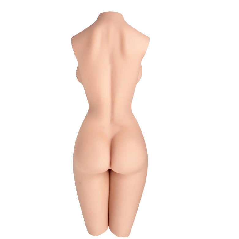 Life-size Aurora 2.0 anime sex doll by Tantaly with slim body, realistic curves, and enhanced skin details.