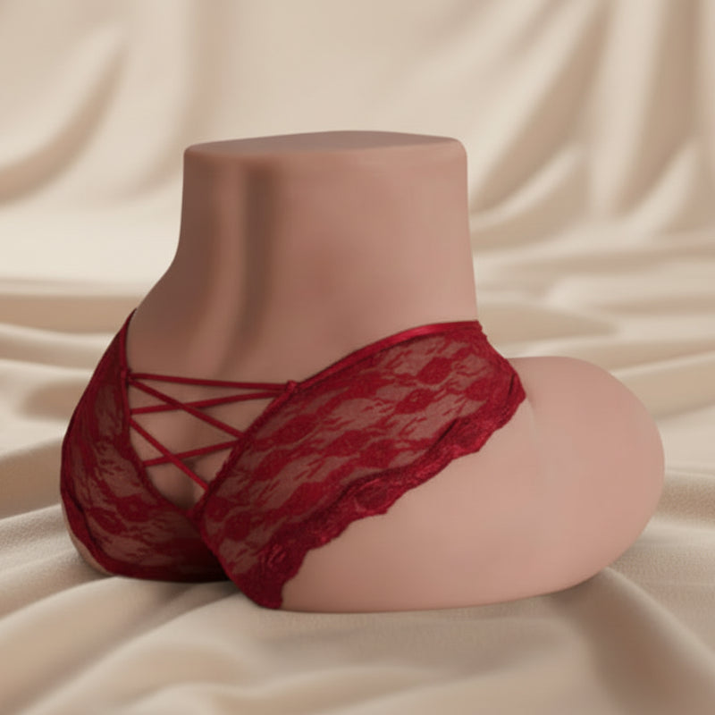 Tantaly Rosie wheat  Big Ass Sex Doll sitting side