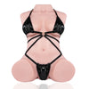 Candice pro: 42.5LB Removable Vagina Cat woman Sex Doll Torso with Tantabosom