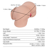 Daisy 2.0: 38.9LB Big Ass Realistic Pussy Sex Doll with Tantabutt