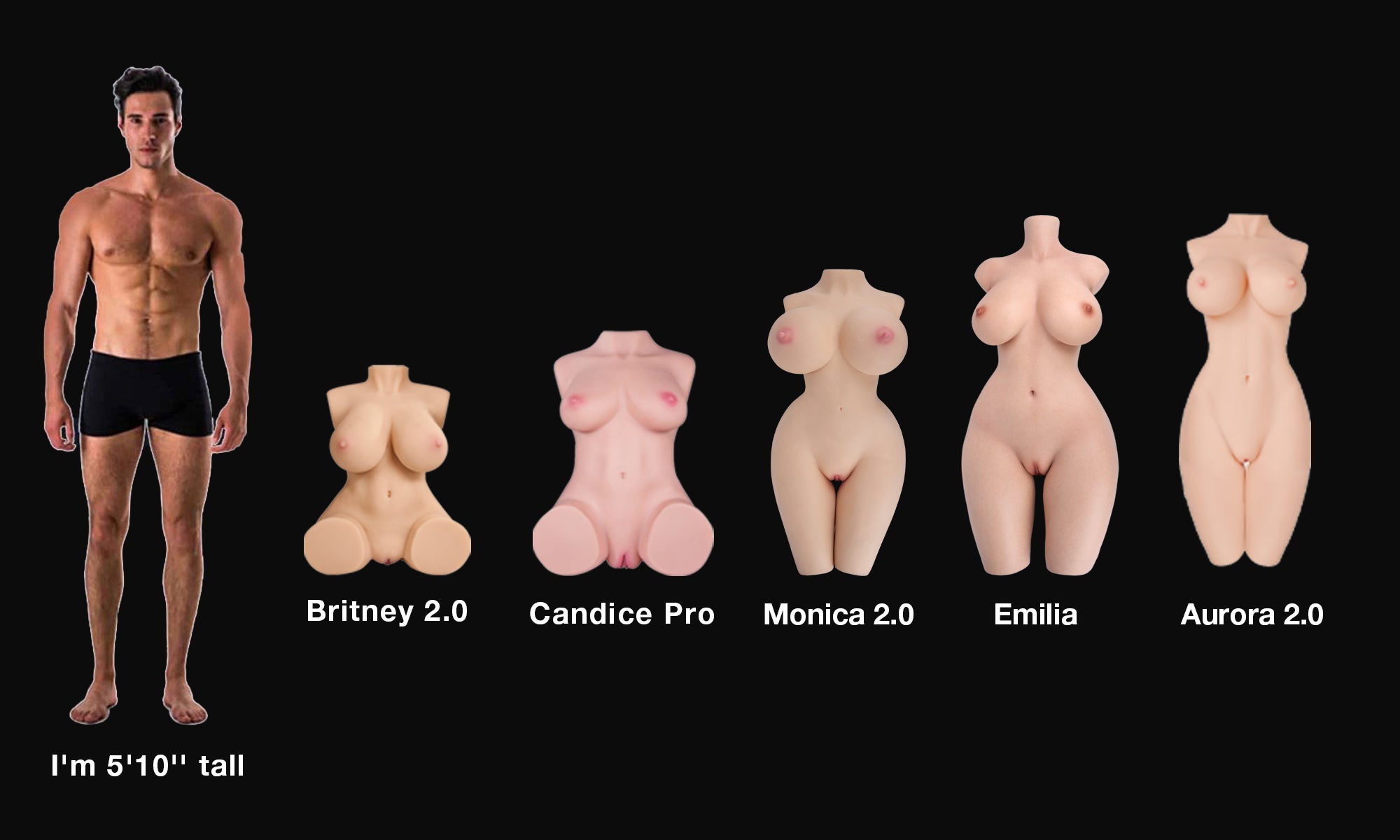emilia_ultra_lightweight_silicone_sex_doll_size_comparison