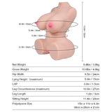 Selena: 8LB Mini Sex Doll for Male Masturbator Affordable sex doll 3 in 1