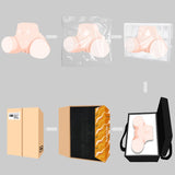Rosie 33.1LB full-sized sex doll with a plump, realistic big ass, firm textured tunnel, and lifelike skin for an intense, immersive experience.