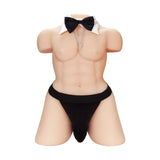 Tantaly Threesome Male Torso Sex Doll, Female Masturbators(Channing: 33.07LB)