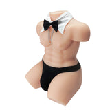 Channing 33.07LB male torso sex doll with realistic features for couples and men seeking pleasure.